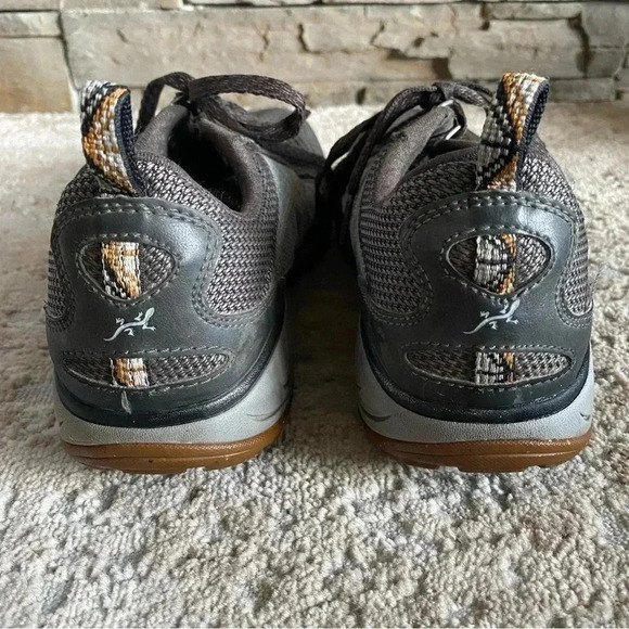 Chaco Kanarra Walking Hiking Outdoors Sneakers Gray Lace Up: 7A - Picture 5 of 13